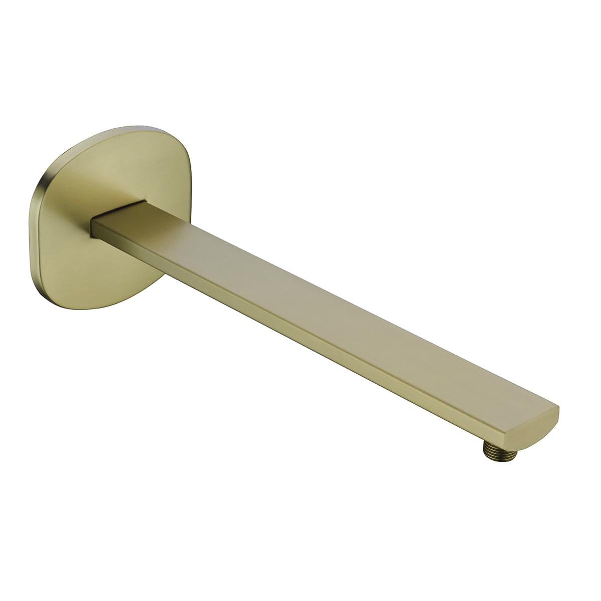 16 Inch Shower Arm with Flange,Stainless Steel Extension Extender Pipe for Fixed Rain Shower Head,Extra Long High Rise Shower Head Extension Arm,Champagne Bronze,SE-91118-16CB