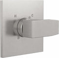 Replacement for Delta 13/14 Series Shower Trim Kit, Shower Handle for Delta R10000 Univerial Valve, (Cartridge and Valves Not Included), Brushed Nickel
