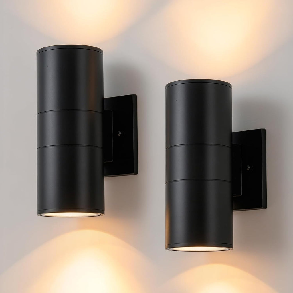Outdoor Wall Lights, Up and Down Waterproof Exterior Wall Sconces