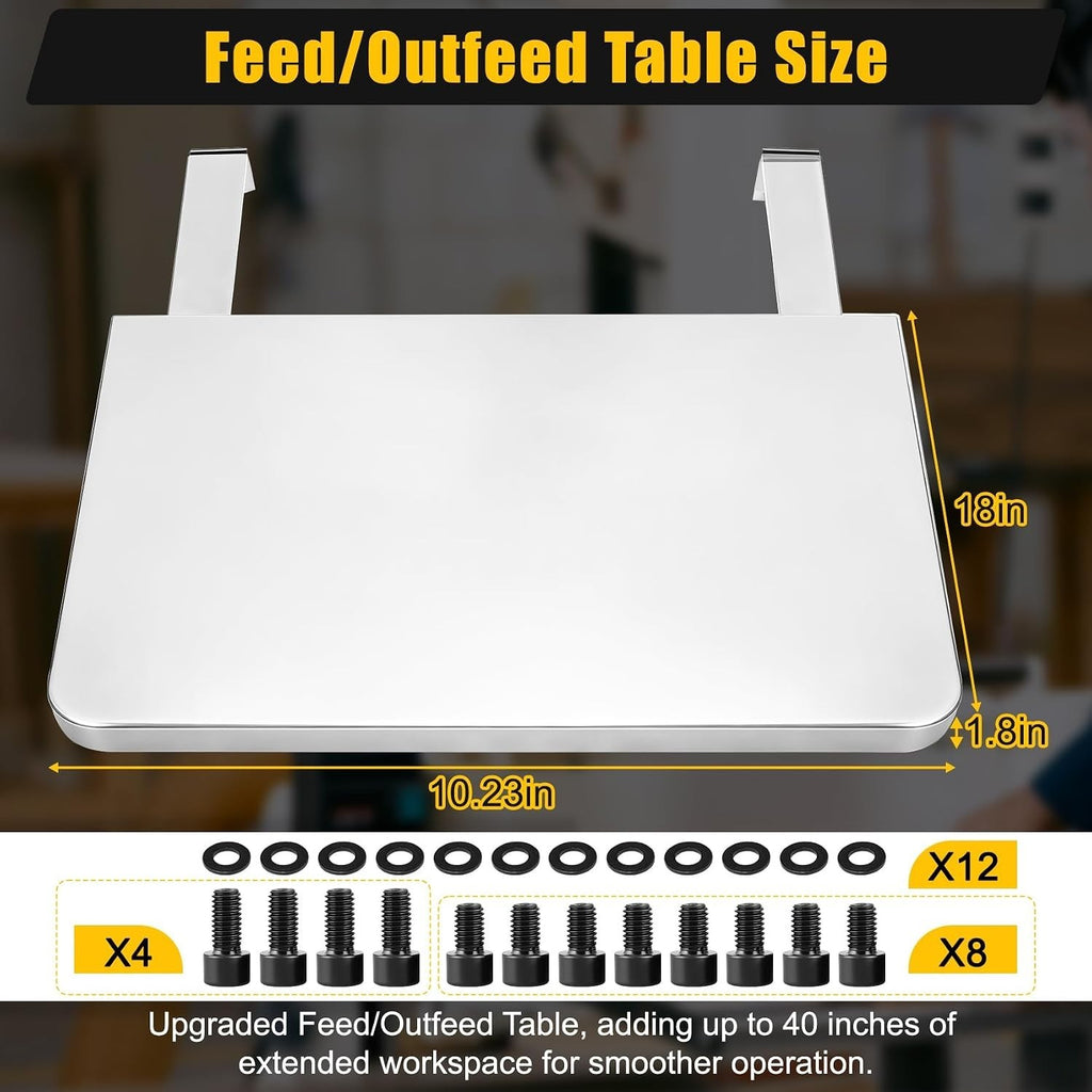 1Upgraded InFeedoutfeed Table Replacement