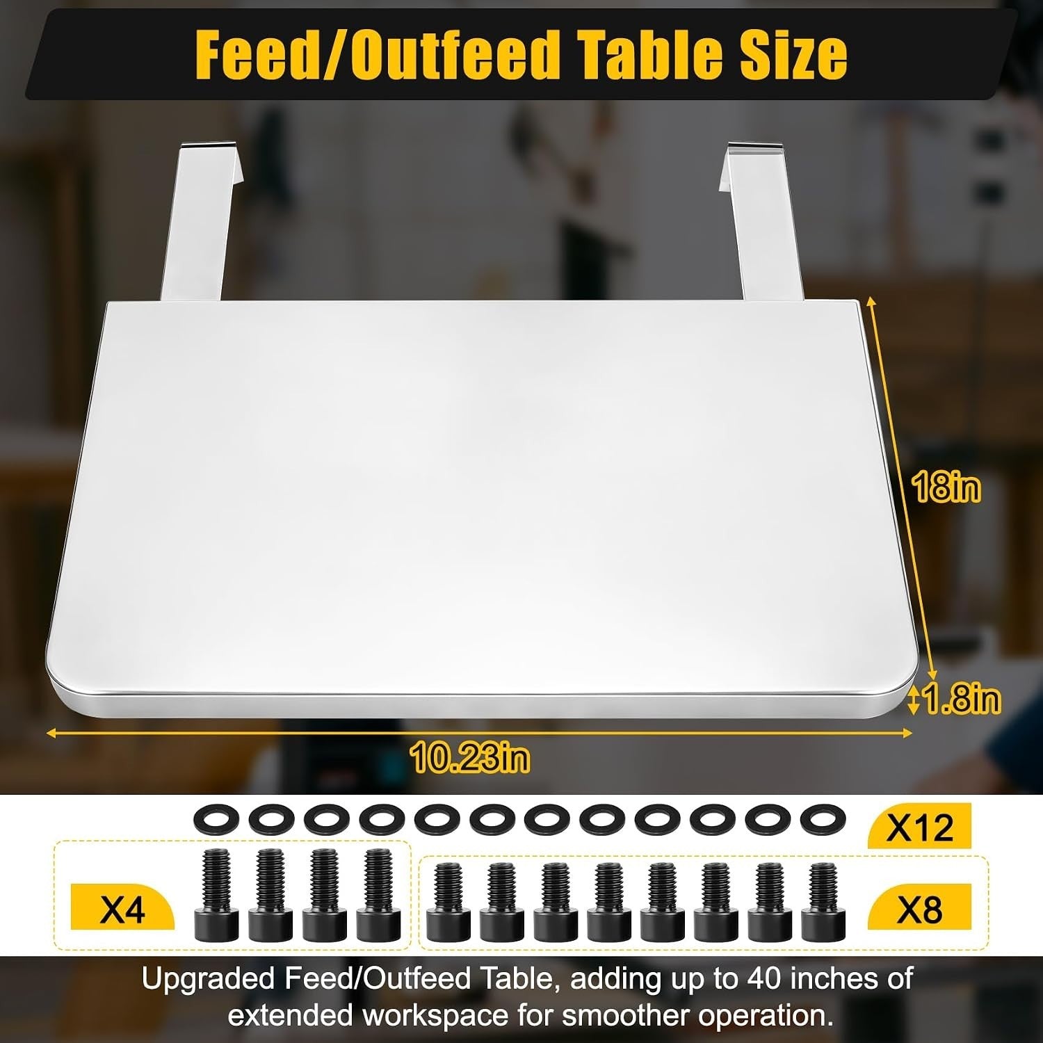 1Upgraded InFeedoutfeed Table Replacement