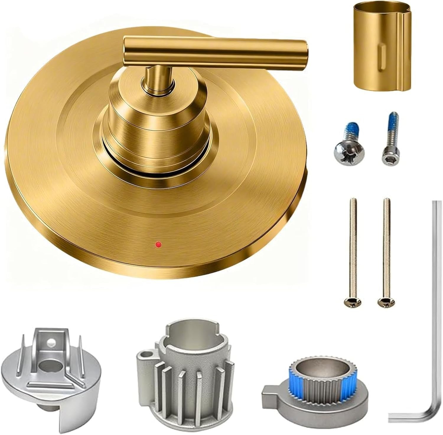 Shower Handle Trim Kit Compatible With Moen T2191, Brushed Gold (Trim Only)