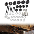 MOTOQUEEN Cab Radiator Support Mount Kit Eliminate Rattles Vibrations