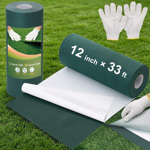 2 Rolls 12 Inch x 33ft (Each) Turf Tape for Artificial Grass