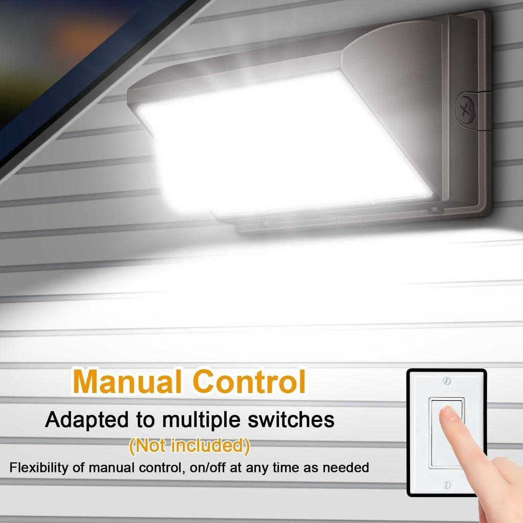 Security Lights 120W 5000K 100V-277V Commercial and Industrial Building