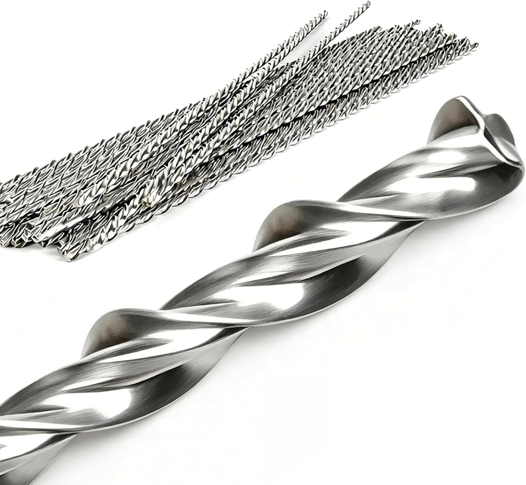 CORETIDI 25 Pack Helical Wall Ties, 40" x 1/4" Stainless Steel Helical Stitching