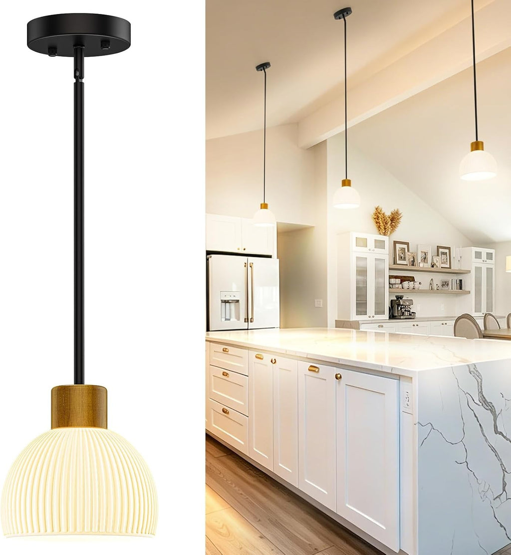 Pendant Lights Kitchen Island, Modern Gold Hanging Light Fixture
