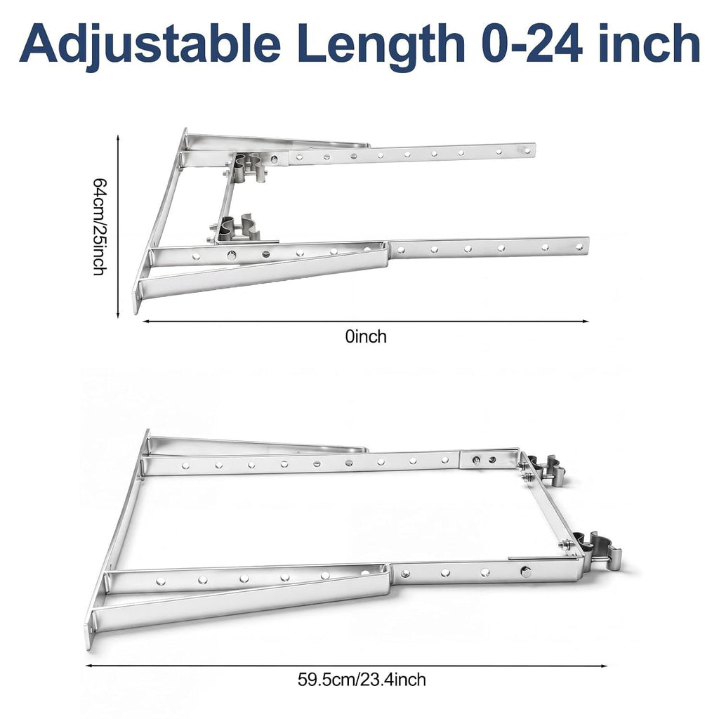 Shimeyao 0" - 24" Adjustable House Bracket Assembly
