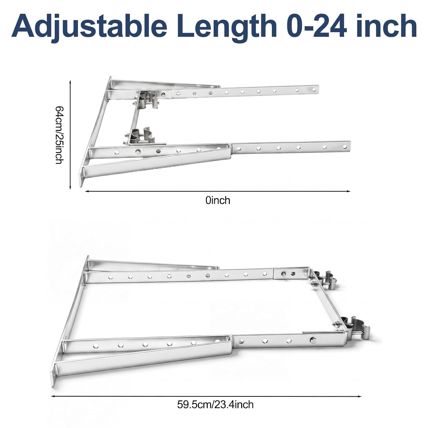 Shimeyao 0" - 24" Adjustable House Bracket Assembly