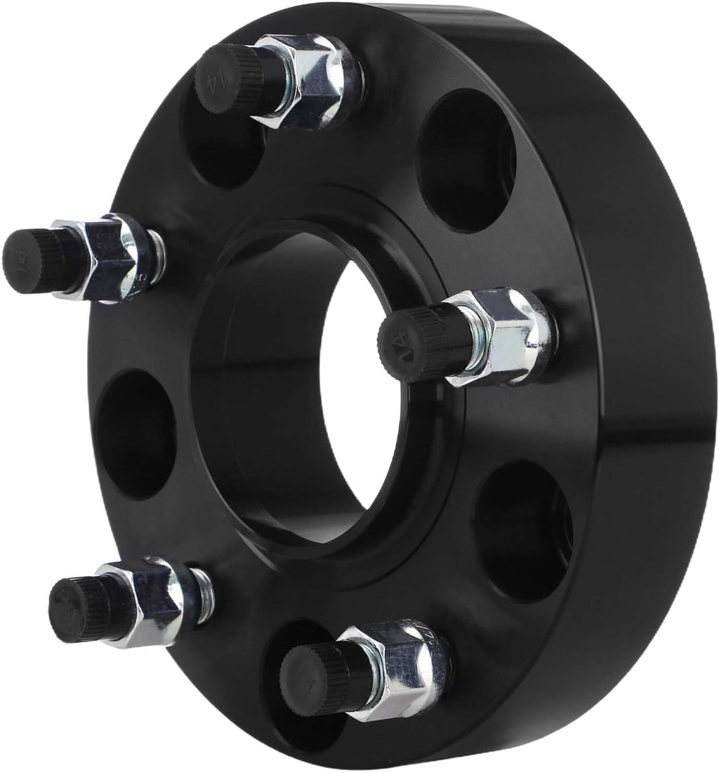Betthand 4PK 5x5.5 to 5x5.5 (5x139.7mm) Wheel Spacers, 77.8mm Centric Hub Bore, M14x1.5 Studs Thread, 1.5 inches (38.1mm) for Dodge Ram 1500 2012-2018, Forged Hub Centric Tire Spacers