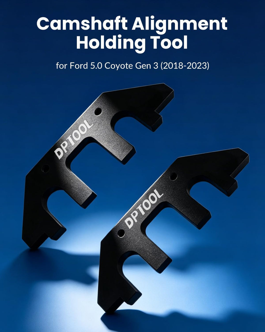DPTOOL Engine Timing Tool Kit for Ford 5.0 Coyote V8 Engine 2018-2023 | Camshaft Alignment Holding Tool Crankshaft Positioning Tool for Ford F150 Mustang Gen 3 5.0 Coyote Engine