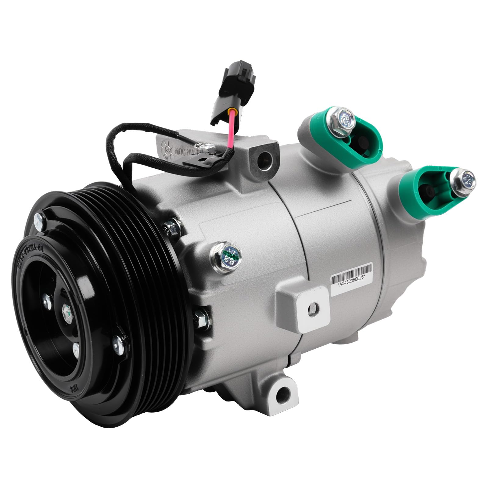 29079C Air Conditioner AC Compressor with Clutch Fits for 2013 2014 Focus 2.0L, Replace OE 1816964 BV6N19D629BC (for Turbocharged Only)