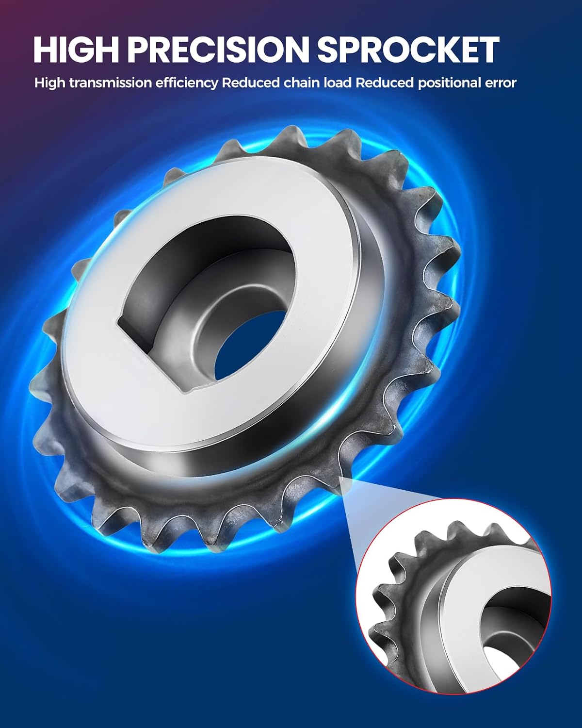 KAX Engine Timing Fit for Cadillac ATS 2013-2015, CTS 2007, 2009-2015 3.6L, CTS 2008 3.0L, SRX 2007-2009 3.6L, SRX 2012-2015 3.6L, STS 2007-2010 2.8T, STS 2011 2.8T, XTS 2013-2015, OE# 12609261