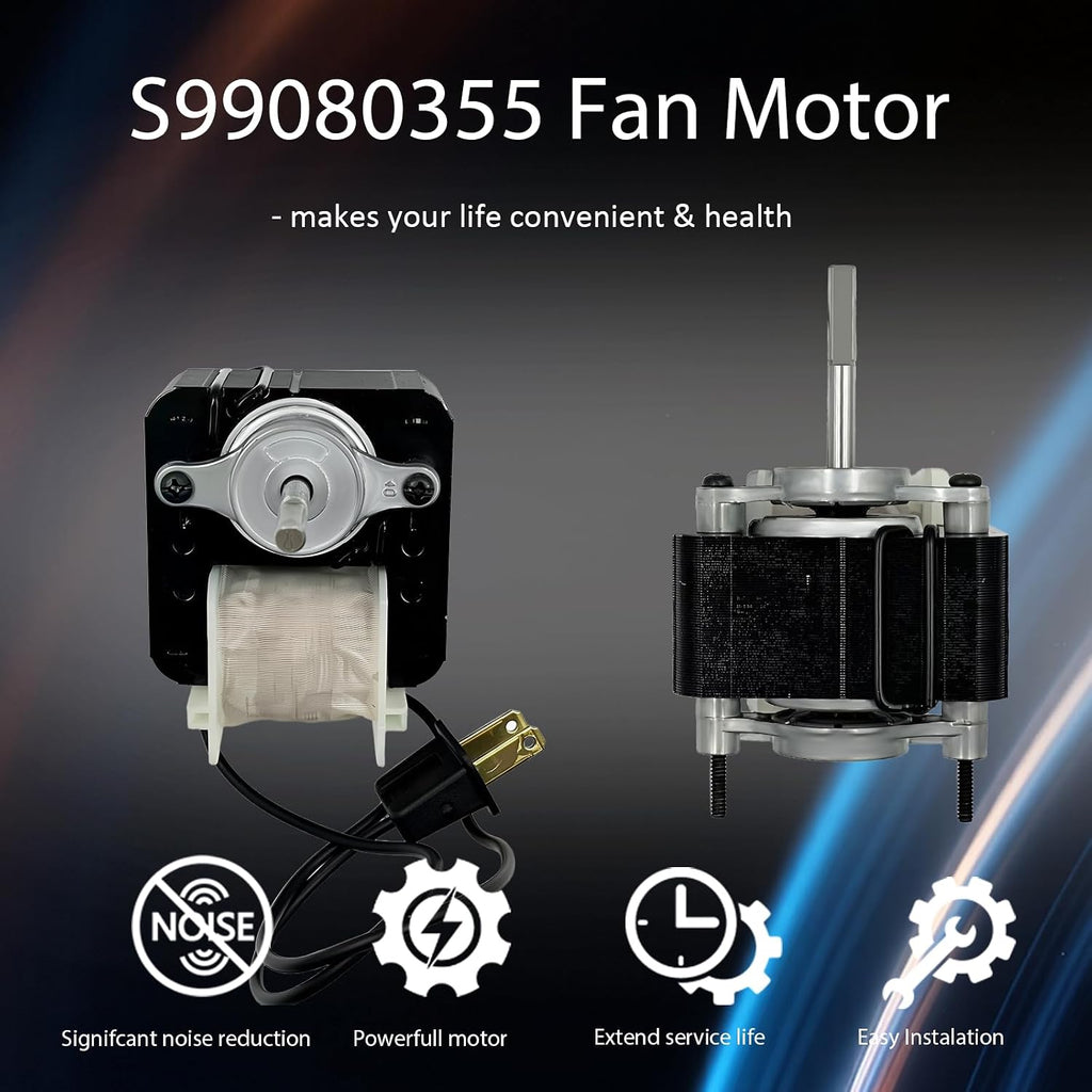 S99080355 Ventilation Fan Motor | Replacement Fit 503 & 503MG, Multi-Scene Application With Simple Installation