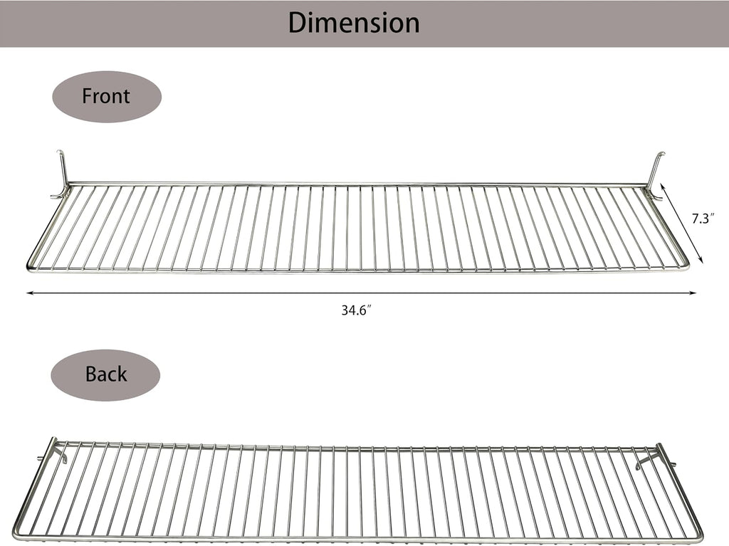Grill Warming Rack Replacement Parts for AOG 36 inch Gas Grills 36-B-02