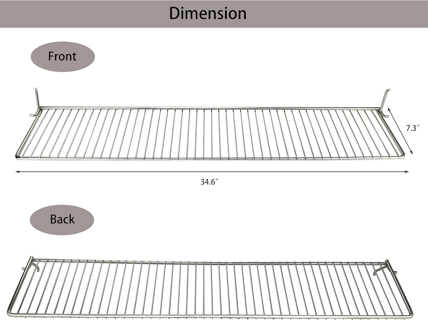 Grill Warming Rack Replacement Parts for AOG 36 inch Gas Grills 36-B-02