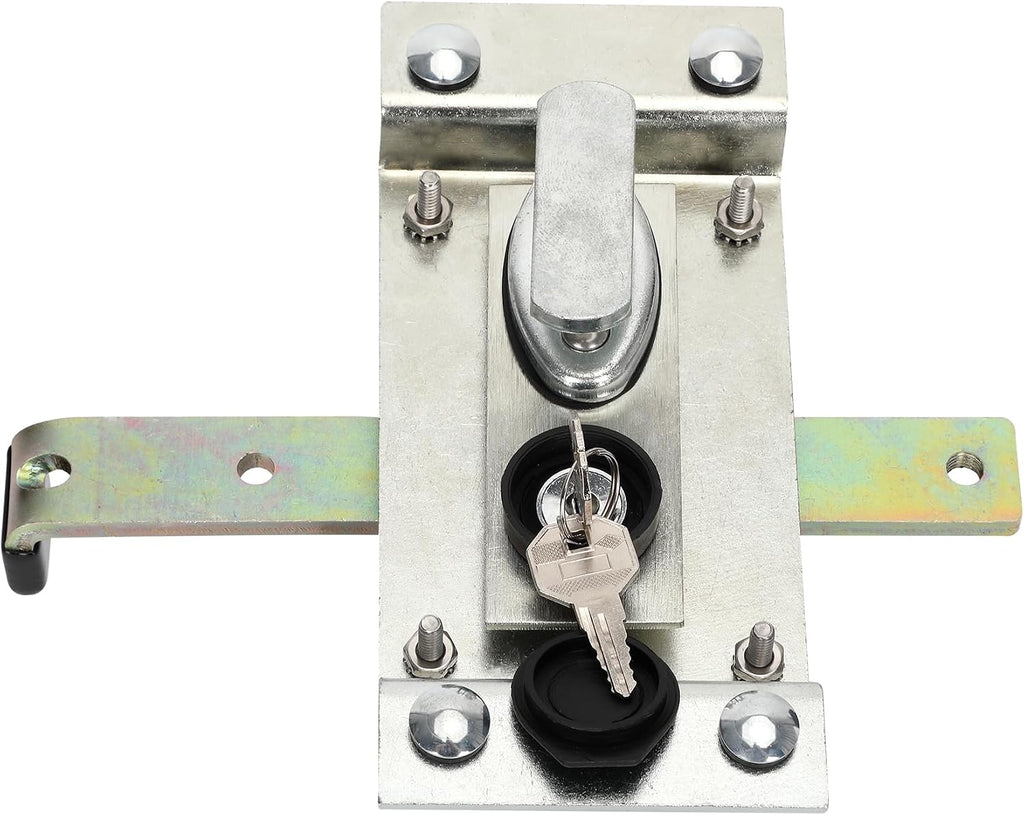 Redants Basement Door Keyed Lock Kit, Weatherproof Exterior Entry Lock for Classic Steel Cellar Doors, Corrosion Resistant, 30 Min DIY Install, Emergency Release Lever
