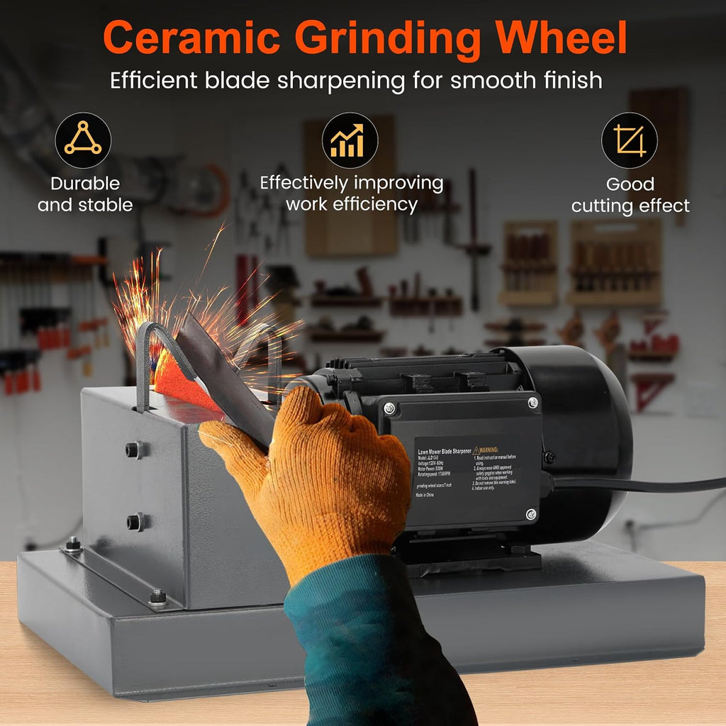 7" Disc Grinding Wheel Compatible with RBG 712, 750, 780 Grinder | 11710 Abrasive Grinding Wheel Replace 7" Lawn Mower Blade Sharpener Grinder