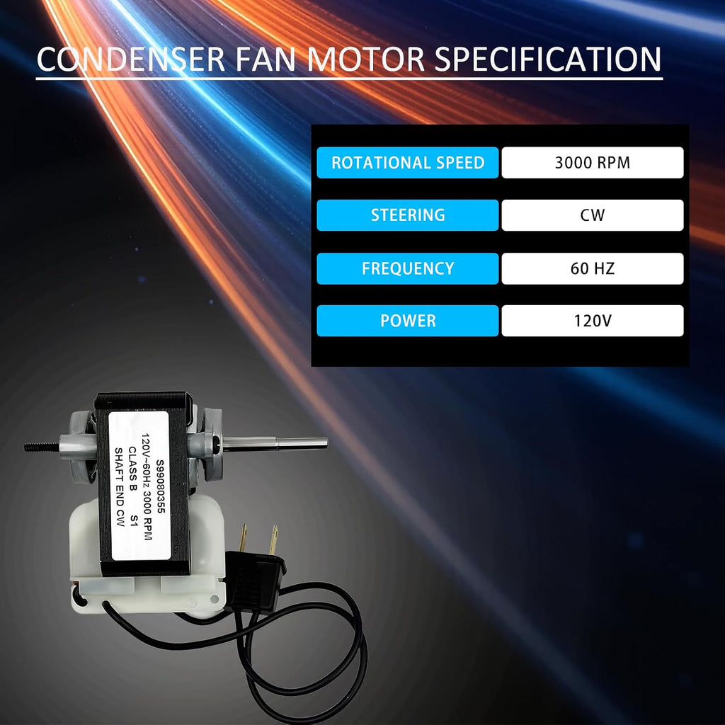 S99080355 Ventilation Fan Motor | Replacement Fit 503 & 503MG, Multi-Scene Application With Simple Installation
