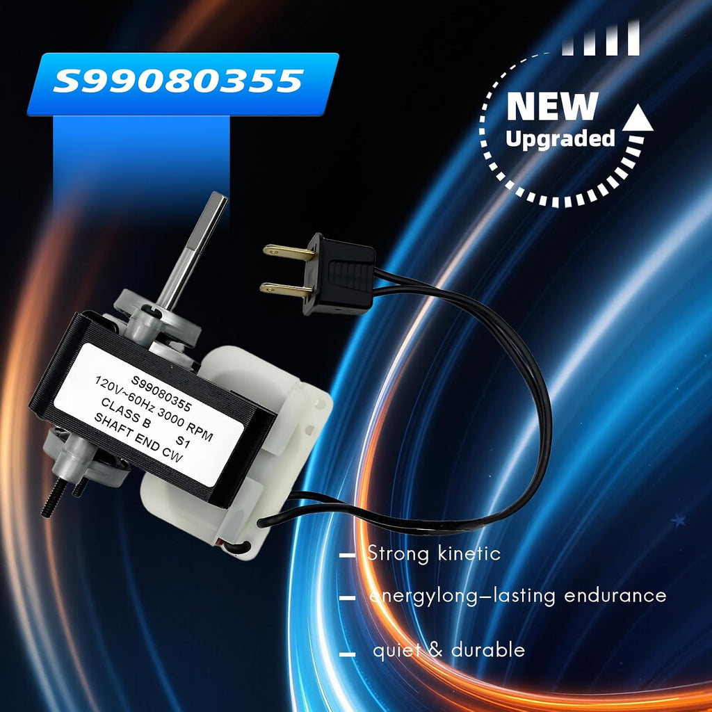 S99080355 Ventilation Fan Motor | Replacement Fit 503 & 503MG, Multi-Scene Application With Simple Installation