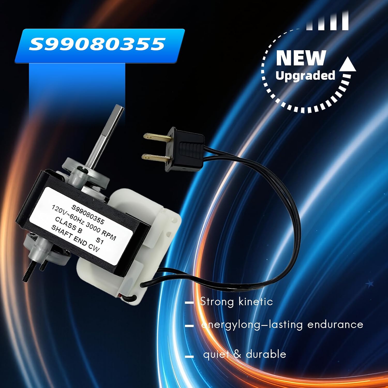 S99080355 Ventilation Fan Motor | Replacement Fit 503 & 503MG, Multi-Scene Application With Simple Installation