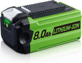 VANON 8.0Ah Replacement for Greenworks 40V Lithium-ion Battery 29462 | 29252 20202 22262 25322 21242 Compatible with Greenworks 40V MAX Lawn Mower String Trimmer Hedge Trimmer