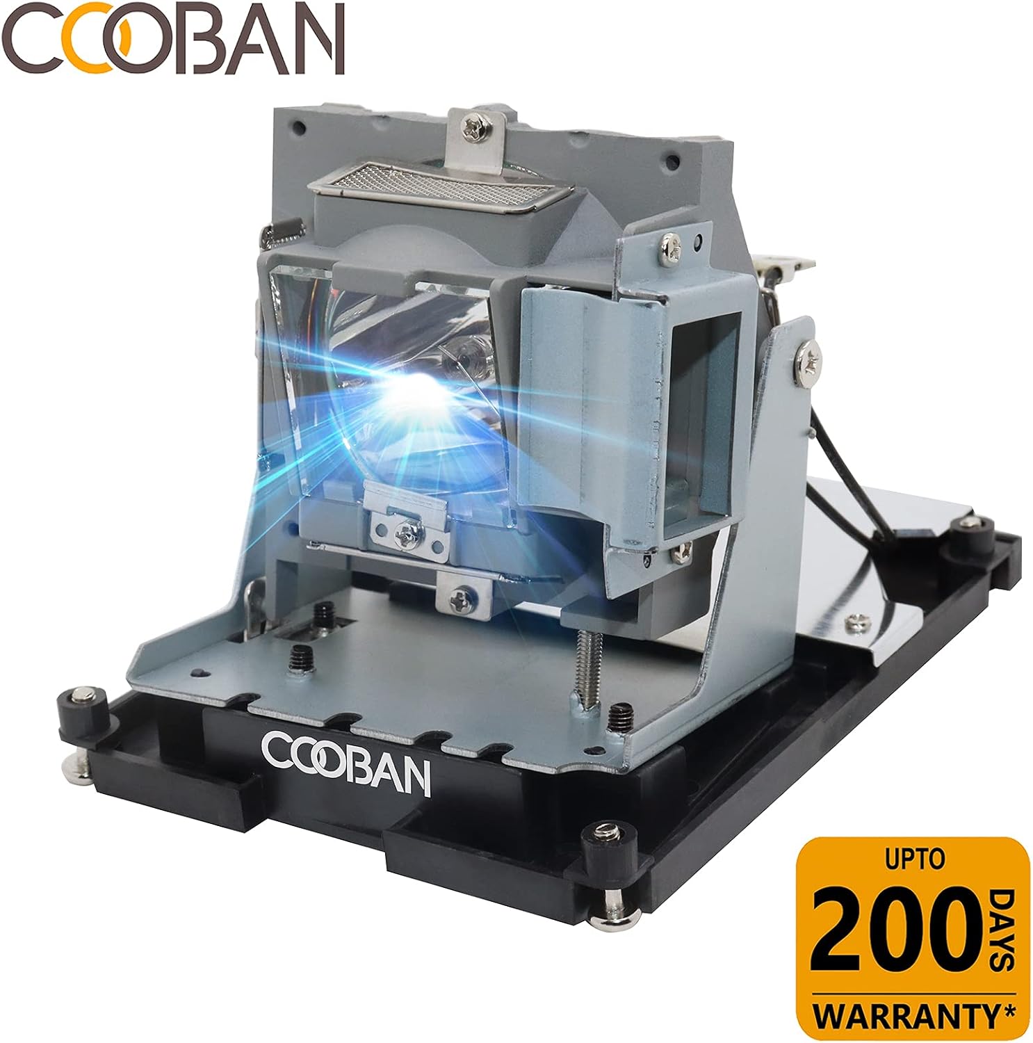 COOBAN 5J.J8805.001 Replacement Projector Lamp Bulb with Housing for HC1200 MH740 SH915 SX912 D967 D964HD D966HD D968U DH-976WT DU-978WT DX-977WT 5811118436-SVV Projector Lamp