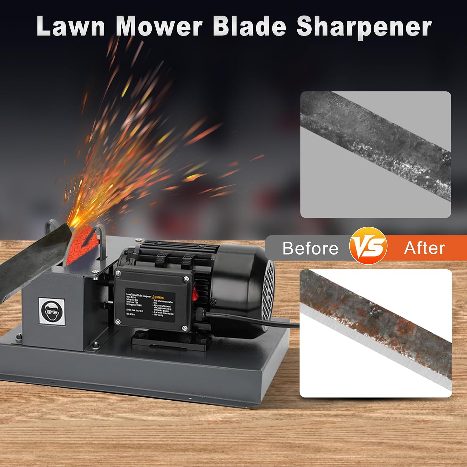 7" Disc Grinding Wheel Compatible with RBG 712, 750, 780 Grinder | 11710 Abrasive Grinding Wheel Replace 7" Lawn Mower Blade Sharpener Grinder