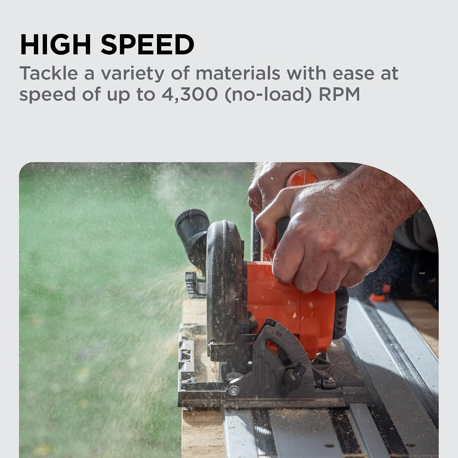 BLACK+DECKER Circular Saw 20V MAX, 6-1/2 in. Brushless Circular Saw Cordless Kit with 2.5Ah Battery and Charger, 24T Blade for Wood, Up to 165 Cuts Per Charge, LED Light, PowerConnect (BLCS78E1)