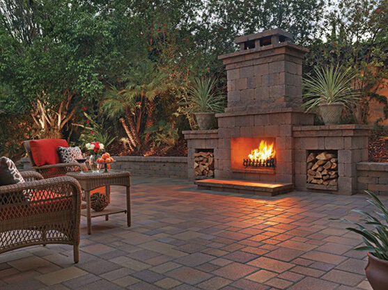 Paver patio