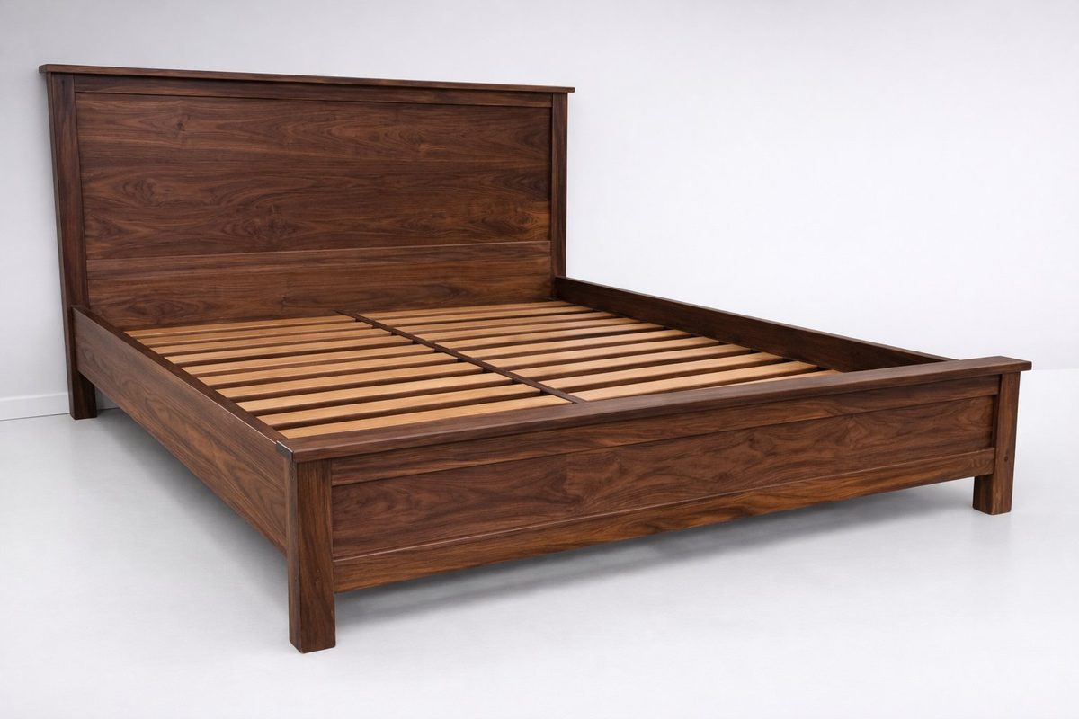Raised cedar garden bed